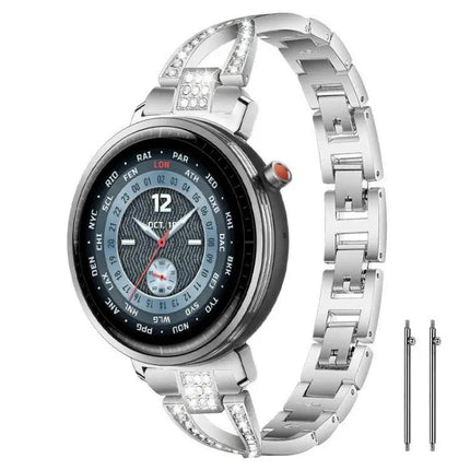 XdFind X-Shaped Metal Watch Band 18/20/22mm Adjustable