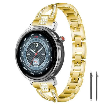 XdFind X-Shaped Metal Watch Band 18/20/22mm Adjustable