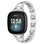 For Fitbit Versa 4 / 3 / Sense 2 / Sense / Silver