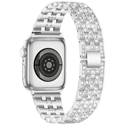 XDfind Five-Bead Rhinestone Band for Apple Watch 38-49mm | Syndmart