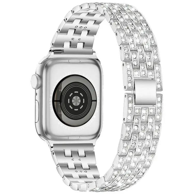 XDfind Five-Bead Rhinestone Band for Apple Watch 38-49mm | Syndmart