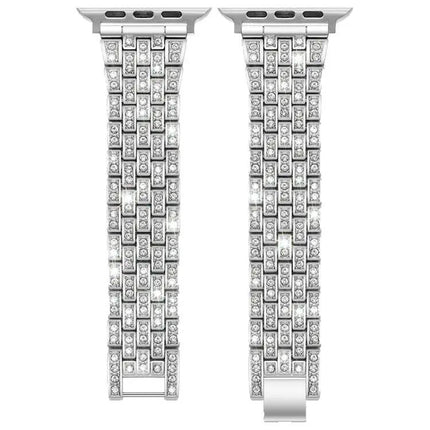 XDfind Five-Bead Rhinestone Band for Apple Watch 38-49mm | Syndmart