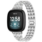 For Fitbit Versa 4 / 3 / Sense 2 / Sense / Silver