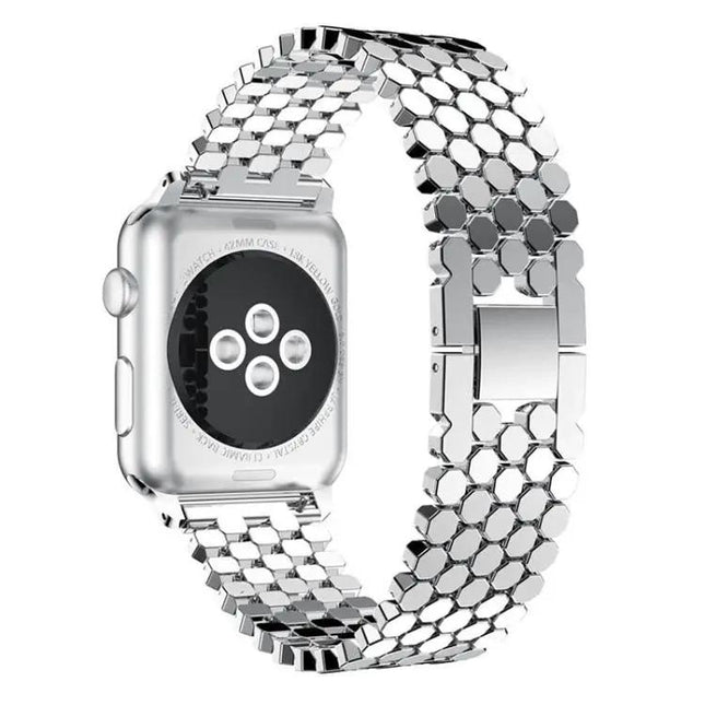 xDfind Metal Fish Scale Watch Band For Apple Watch 38-49mm | Syndmart