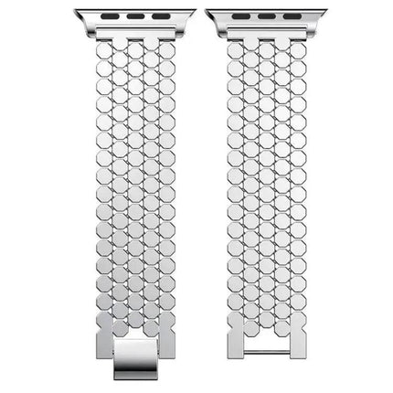 xDfind Metal Fish Scale Watch Band For Apple Watch 38-49mm | Syndmart