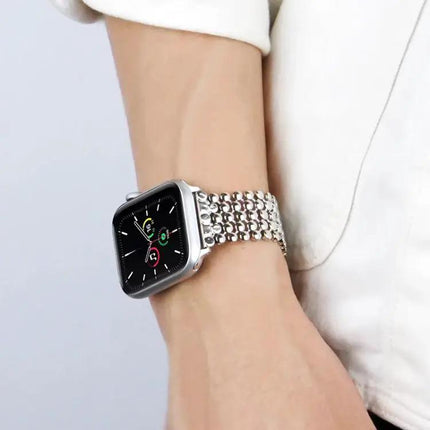 xDfind Metal Fish Scale Watch Band For Apple Watch 38-49mm | Syndmart