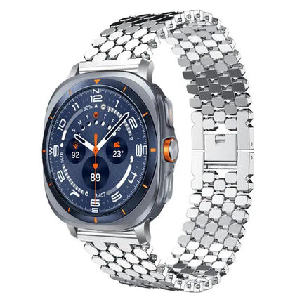 xDfind Fish Scale Metal Watch Band For Galaxy Watch