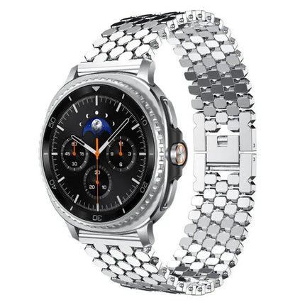 xDfind Fish Scale Metal Watch Band For Galaxy Watch