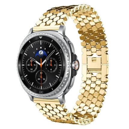 xDfind Fish Scale Metal Watch Band For Galaxy Watch