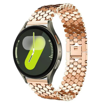 xDfind Fish Scale Metal Watch Band For Galaxy Watch
