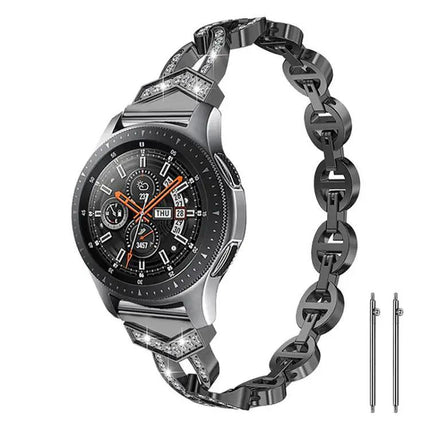 XDfind Diamond Stainless Steel Watch Band 20mm 22mm