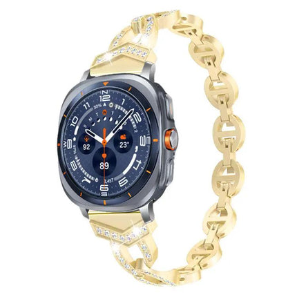 Stainless Steel Diamond Watch Band For Galaxy Watch