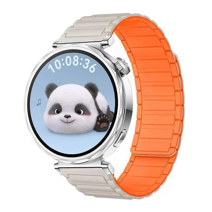 XDfind Magnetic Silicone Watch Band I-Style 14/18/20/22mm