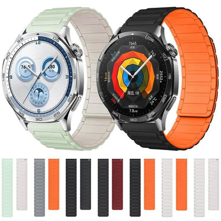 XDfind Magnetic Silicone Watch Band I-Style 14/18/20/22mm