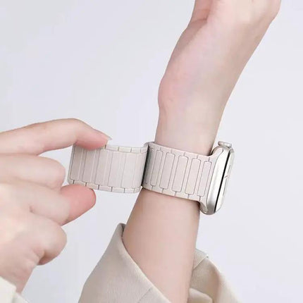 XDfind Magnetic Silicone Watch Band I-Style 14/18/20/22mm