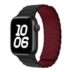 For Apple Watch 38 / 40 / 41 / S10 42mm / Black Wine Red