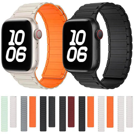 xDfind Silicone Magnetic Watch Band For Apple Watch | Syndmart