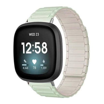 XDfind Magnetic Silicone Band for Fitbit Versa 4/3/Sense