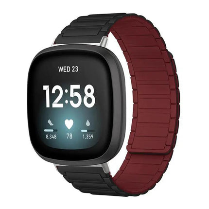 XDfind Magnetic Silicone Band for Fitbit Versa 4/3/Sense
