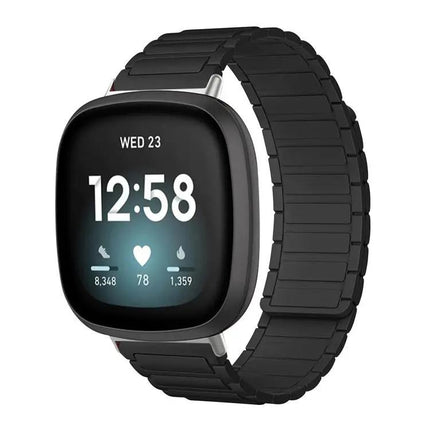 XDfind Magnetic Silicone Band for Fitbit Versa 4/3/Sense
