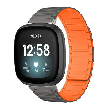 XDfind Magnetic Silicone Band for Fitbit Versa 4/3/Sense