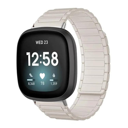 XDfind Magnetic Silicone Band for Fitbit Versa 4/3/Sense