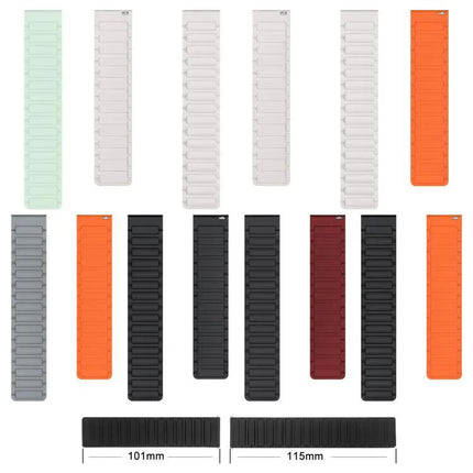 XDfind Magnetic Silicone Band for Fitbit Versa 4/3/Sense