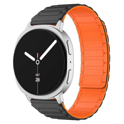 Magnetic Silicone I-Shaped Watch Band For Galaxy Watch