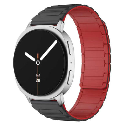 Magnetic Silicone I-Shaped Watch Band For Galaxy Watch