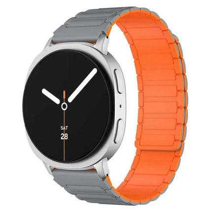 Magnetic Silicone I-Shaped Watch Band For Galaxy Watch