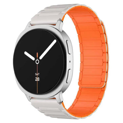 Magnetic Silicone I-Shaped Watch Band For Galaxy Watch