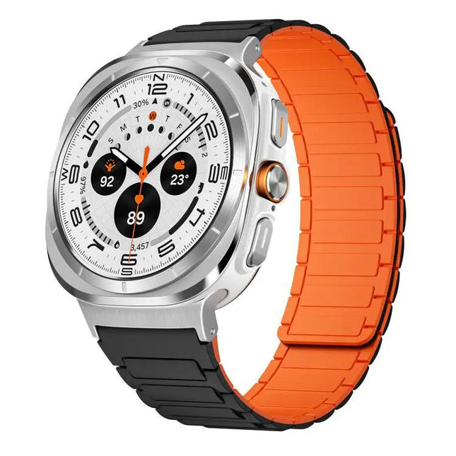 Magnetic Silicone I-Shaped Watch Band For Galaxy Watch | Syndmart