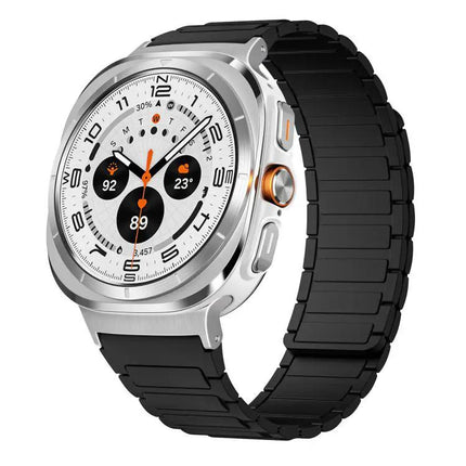 Magnetic Silicone I-Shaped Watch Band For Galaxy Watch