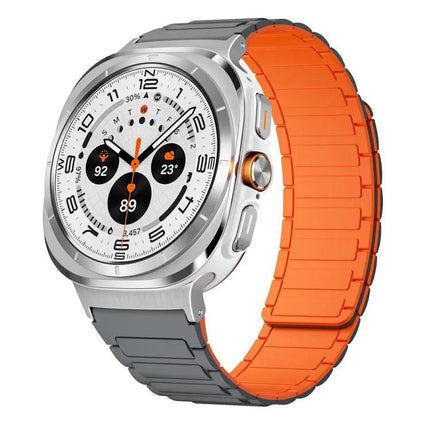 Magnetic Silicone I-Shaped Watch Band For Galaxy Watch