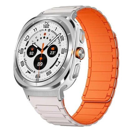 Magnetic Silicone I-Shaped Watch Band For Galaxy Watch