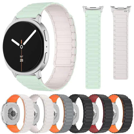 Magnetic Silicone I-Shaped Watch Band For Galaxy Watch