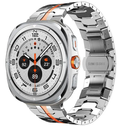 Butterfly Clasp Stainless Steel Band For Galaxy Watch