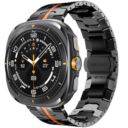 Butterfly Clasp Stainless Steel Band For Galaxy Watch