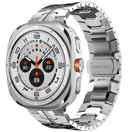 Butterfly Clasp Stainless Steel Band For Galaxy Watch