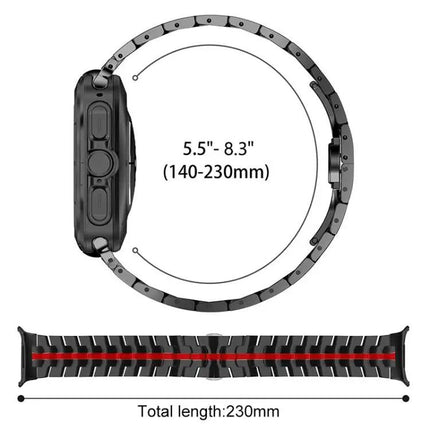 Butterfly Clasp Stainless Steel Band For Galaxy Watch