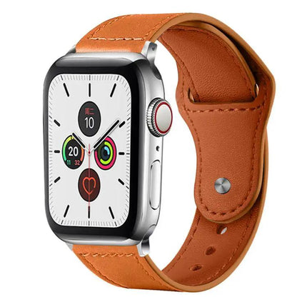 Genuine Leather Rivet Buckle Apple Watch Band 38/40/41mm