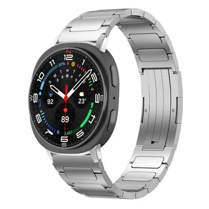 Stainless Steel I-Shaped Buckle Watch Band For Galaxy Watch