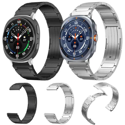 Stainless Steel I-Shaped Buckle Watch Band For Galaxy Watch