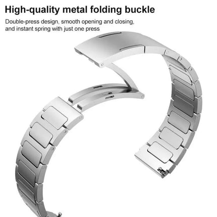 Stainless Steel I-Shaped Buckle Watch Band For Galaxy Watch