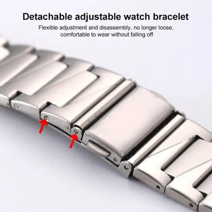 Stainless Steel Apple Watch Band Compatible 38-49mm