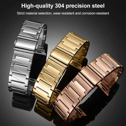 Stainless Steel Apple Watch Band Compatible 38-49mm