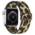 For Apple Watch 42 / 44 / 45 / 46 / 49mm / Yellow Leopard