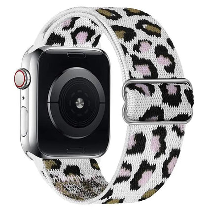 xDfind Adjustable Nylon Elastic Watch Band For Apple 41/42mm