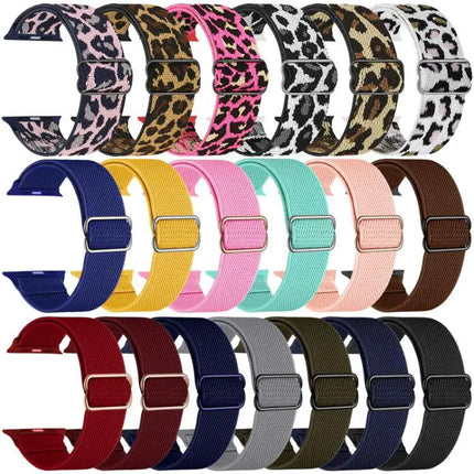 xDfind Adjustable Nylon Elastic Watch Band For Apple 41/42mm
