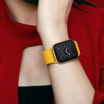 xDfind Adjustable Nylon Elastic Watch Band For Apple 41/42mm